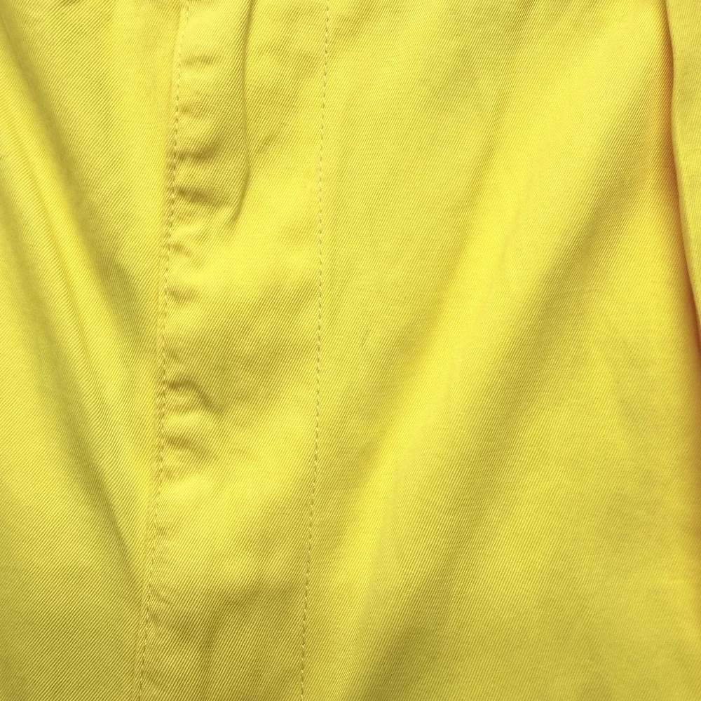 Polo Ralph Lauren Shorts Mens Measured 38x9 Yellow Chino Pleated Tyler Short
